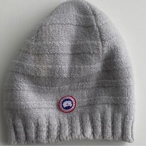 Canada Goose Light Gray women beanie